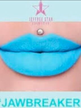 Jeffree Star Jawbreaker Bright Blue Liquid Lipstick